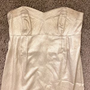 Gold sparkly party dress